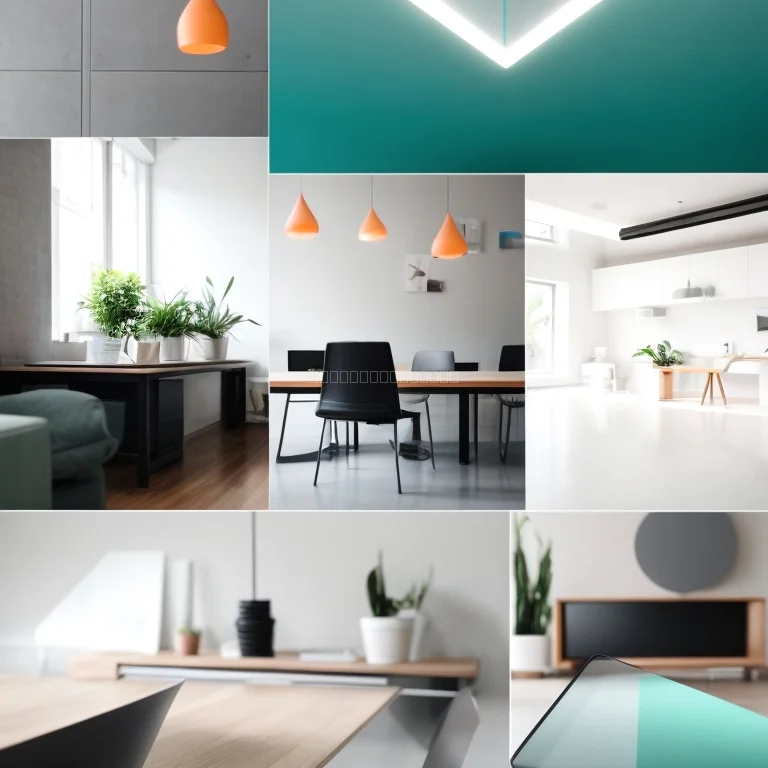 Team brainstorming with sticky notes